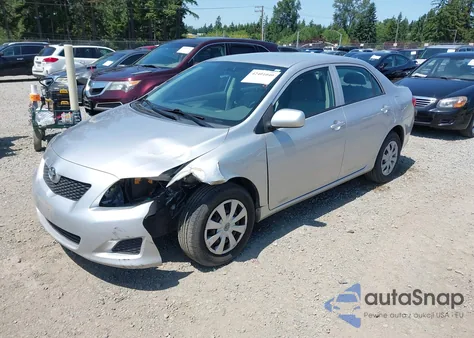 2009 Toyota Corolla Le z USA, uszkodzony, nr VIN 1NXBU40E09Z153690